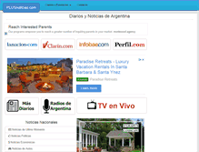 Tablet Screenshot of plusnoticias.com